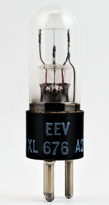 EEV XL676-A2T 2-Watt Tungsten Concentrated-Arc Lamp
