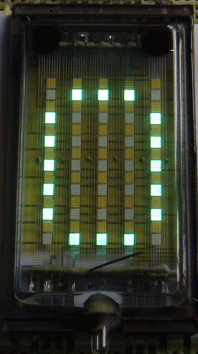 IVLM2-5/7 Dual Color 5x7 Dot Matrix Vacuum Fluorescent Indicator