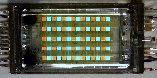 IVLM2-5/7 Dual Color 5x7 Dot Matrix Vacuum Fluorescent Indicator