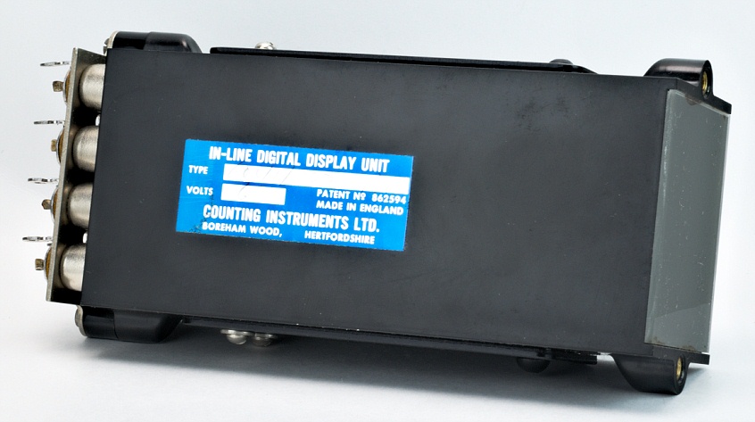 COUNTING INSTRUMENTS LTD. In-Line Digital Display Unit Type 600/1/307 BP