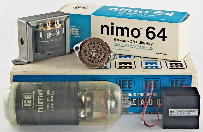 IEE nimo 64-gun CRT display tube