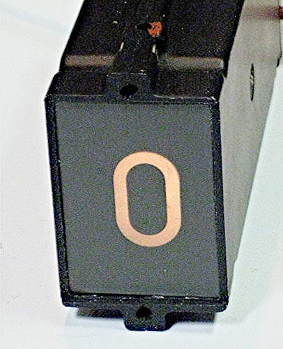 Zettler Incandescent Digital Display (One Plane Readout)