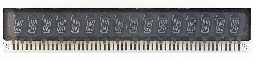 Beckman SP452 16-digit 14-segment Alphanumeric Gas Discharge Display