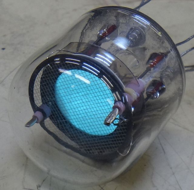 IV-29 Single Dot Vacuum Fluorescent Display (VFD) Tube