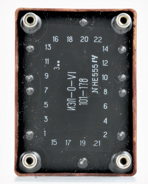 IEL-0-VI Multi-segment Electroluminescent Display