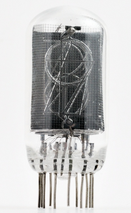 Burroughs B-5560 Inverted Nixie Numerical Indicator Tube