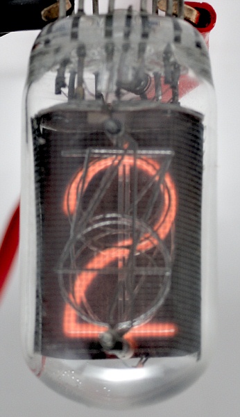 Burroughs B-5560 Inverted Nixie Numerical Indicator Tube