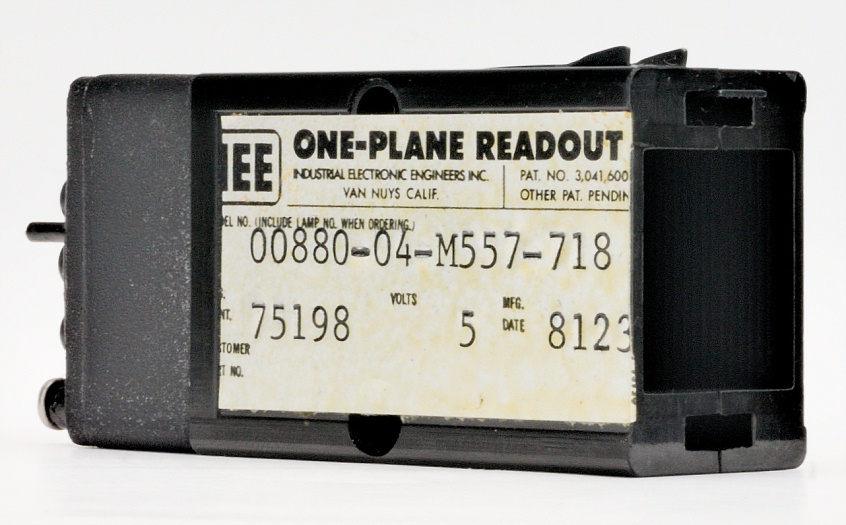 IEE One-Plane Readout Model 00880-04-M557-718