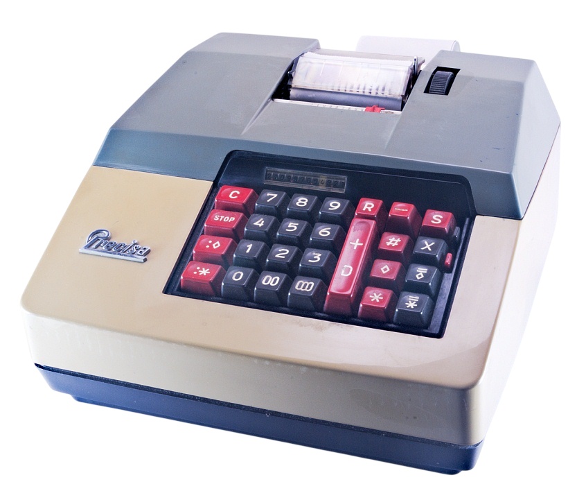 Precisa 166-12 Electric Printing Calculator