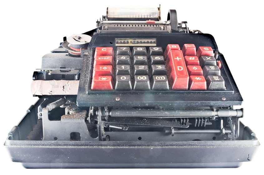 Precisa 166-12 Electric Printing Calculator