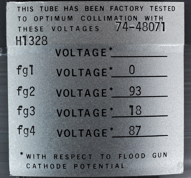 Hughes Aircraft Tonotron H1328