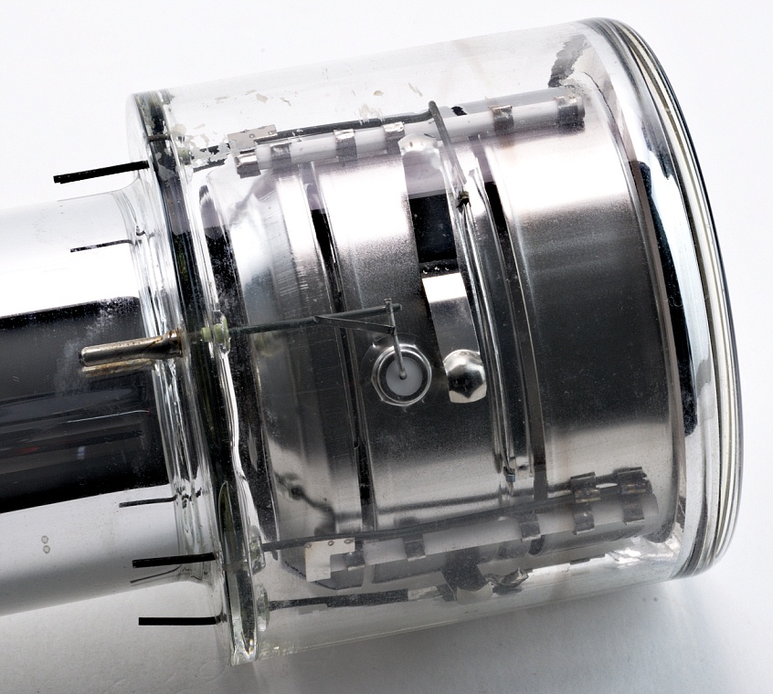 Teltron Image Orthicon Camera Tube, 3-inch