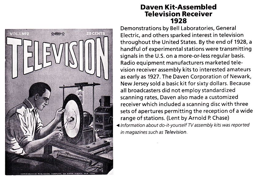 Daven Television Receiver