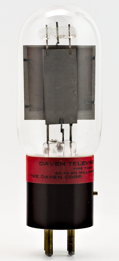 Daven Type T-2080 Neon lamp used in early scanning disc television