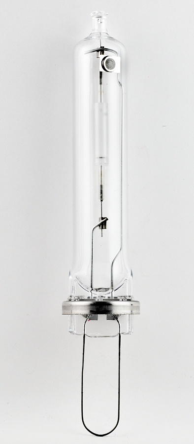 PHILIPS CPO-T 45W Metal Halide Lamp at an early stage of manufacturing