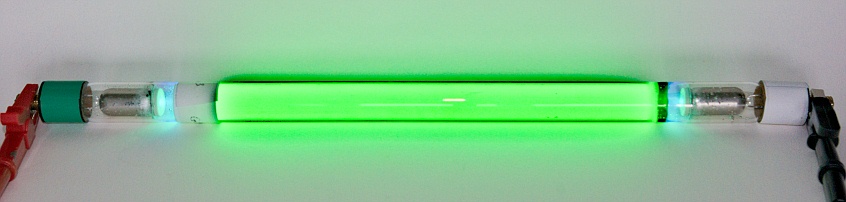 Sample of tube for neon signs