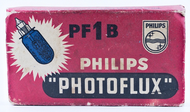 PHILIPS PF1B PHOTOFLUX Flashbulbs