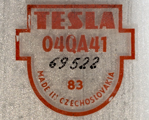 TESLA 04QA41 X-Ray Image Intensifier