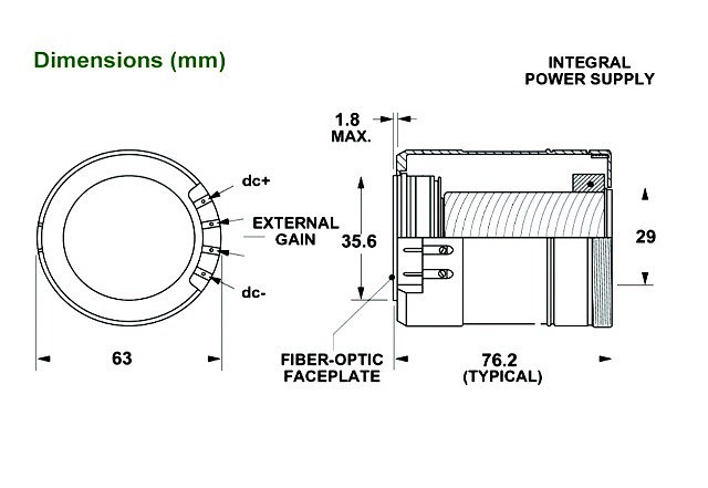 MX9644 Night Vision Image Intensifier Tube