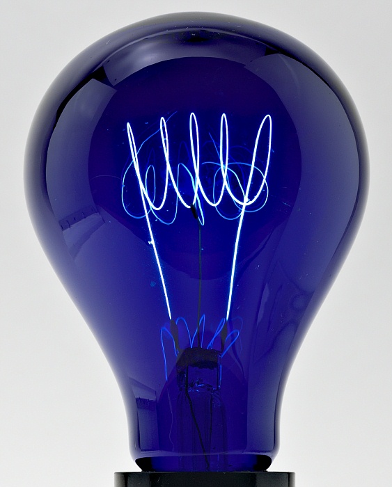 THERMOLITE Therapeutische Kohlenfadenlampe 220V rot-blau 810