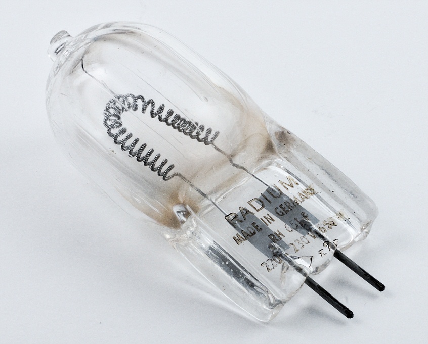 RADIUM RH 651 F 220V-230V 650W Halogen-Glhlampe fr Photoaufnahmen