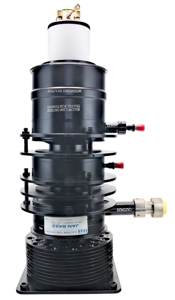 ITT 8493 Pulsed Amplifier Klystron