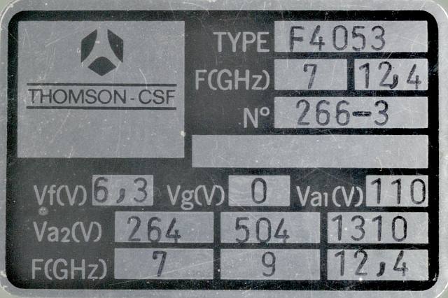THOMSON-CSF F4053