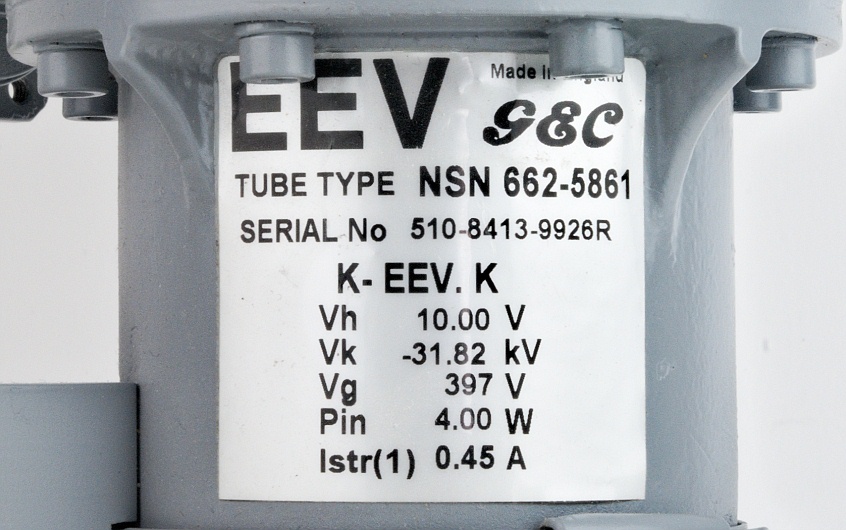 GEC EEV Coupled-Cavity TWT Type N10502