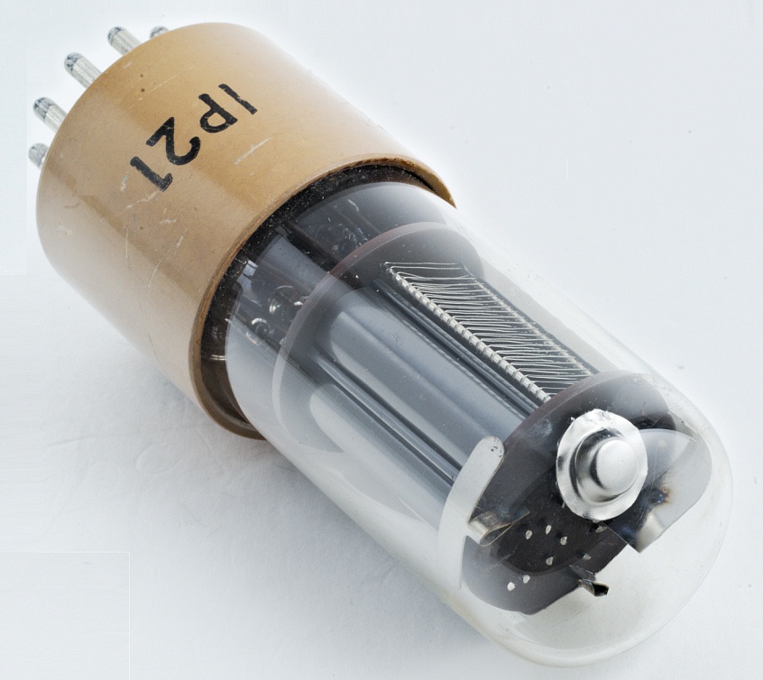 GE 1P21 9-Stage Photomultiplier