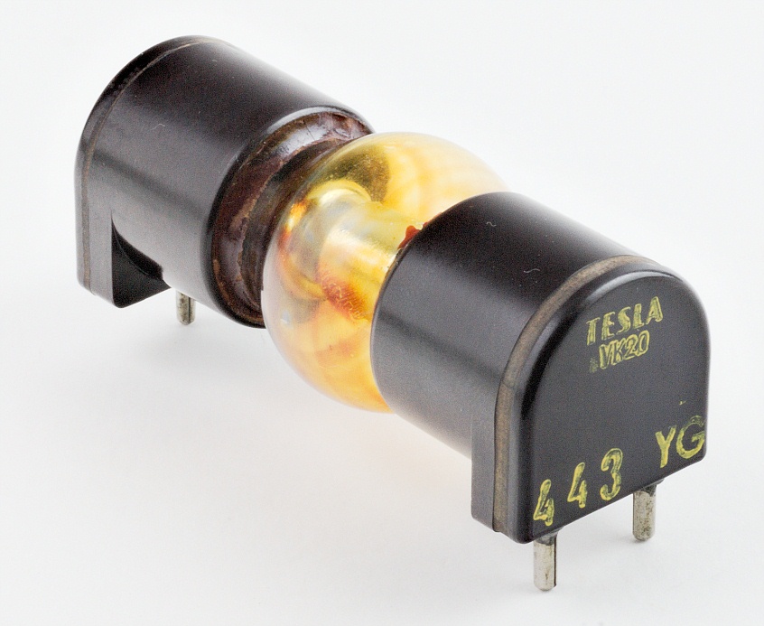 TESLA VK20 Half-Wave High-Voltage Vacuum Rectifier