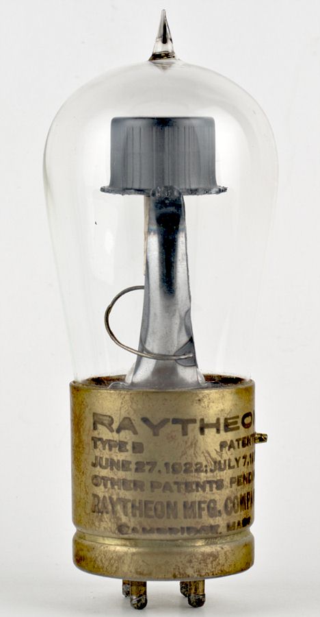 Raytheon Type B Full Wave Rectifier, 1928
