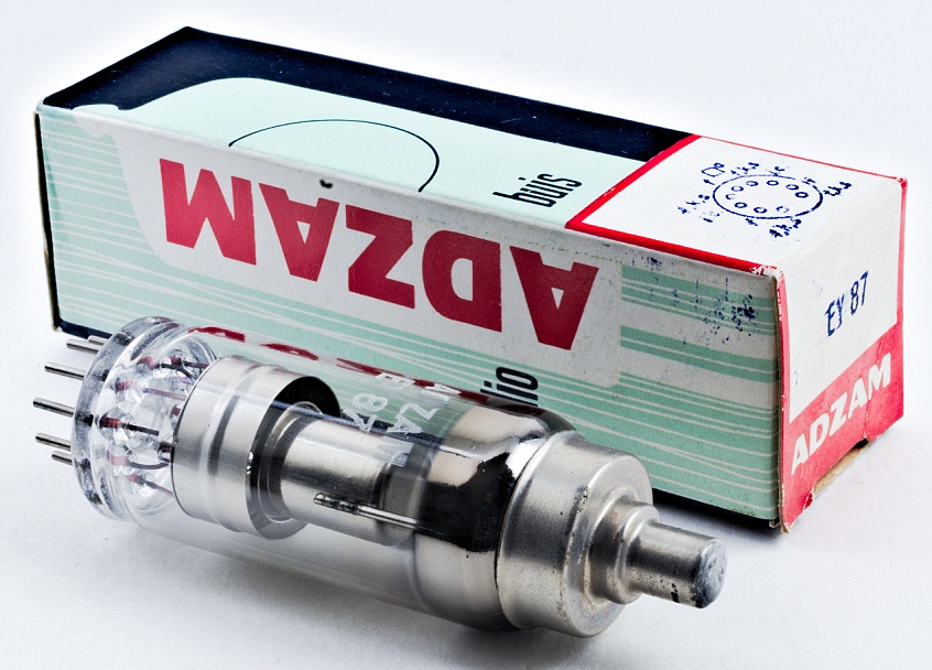 ADZAM EY87 Single Anode E.H.T. Rectifying Tube