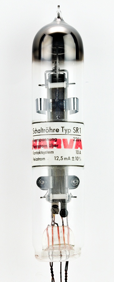 NARVA Schaltröhre Typ SR1 220V 10A, Thermorelais