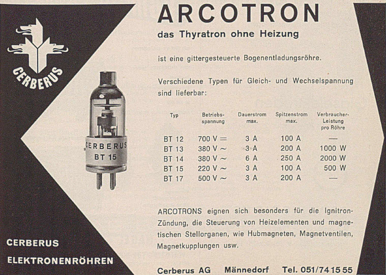 CERBERUS BT15 Arcotron