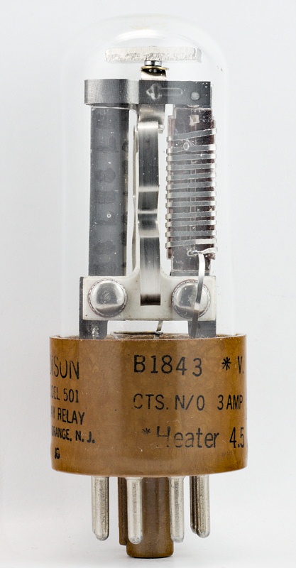 EDISON 501 B1843 Thermal Time Delay Relay