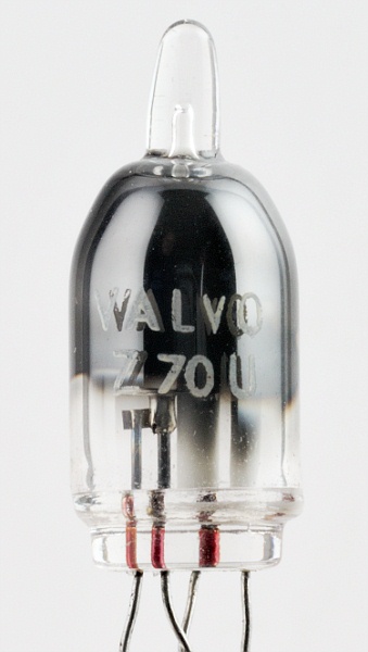 VALVO Z70U Subminiature Cold-Cathode Trigger Tube