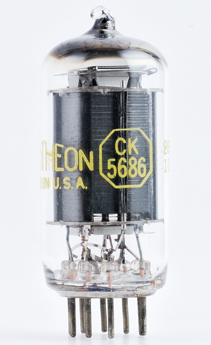 RAYTHEON CK5686 Beam Power Amplifier Pentode