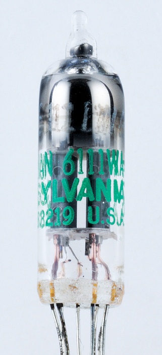 SYLVANIA JAN-6111WA Subminiature Medium-mu Twin Triode