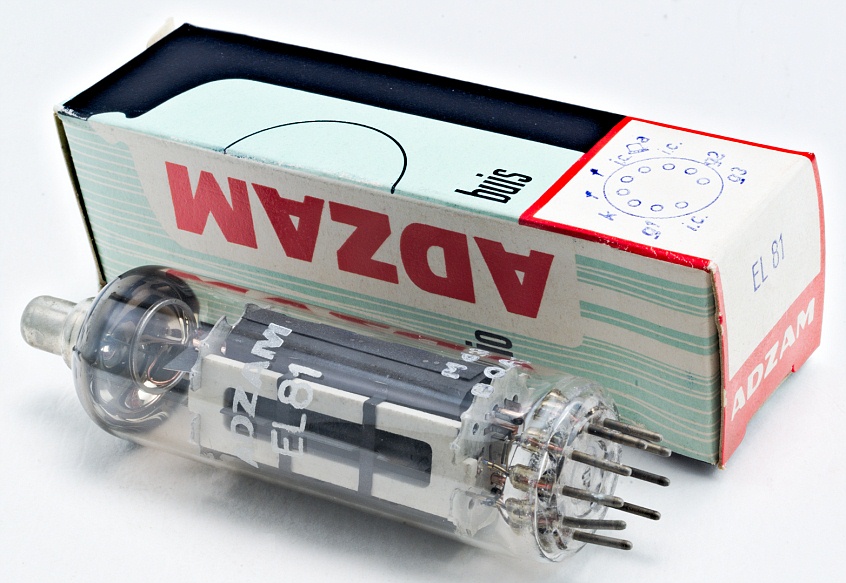 ADZAM EL81 Output Pentode