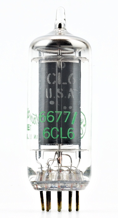GE 6677/6CL6 Miniature Power Pentode