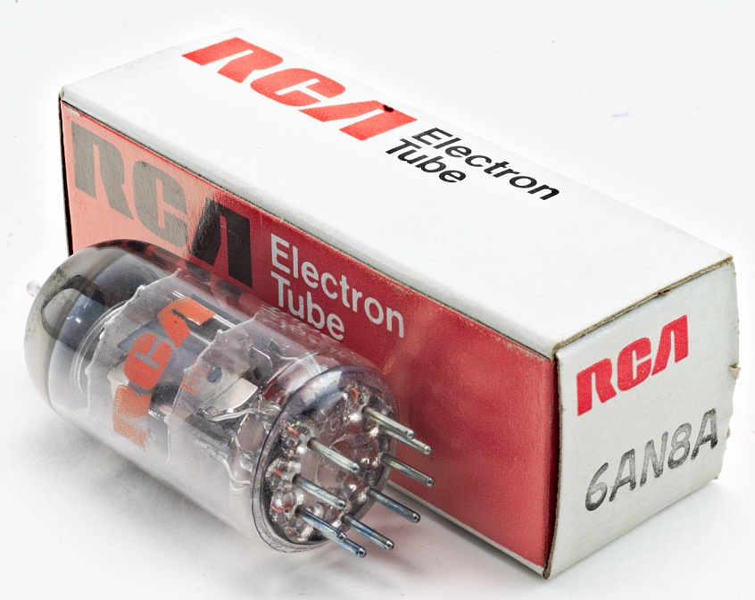 RCA 6AN8A Medium-Mu Triode - Sharp-Cutoff Pentode