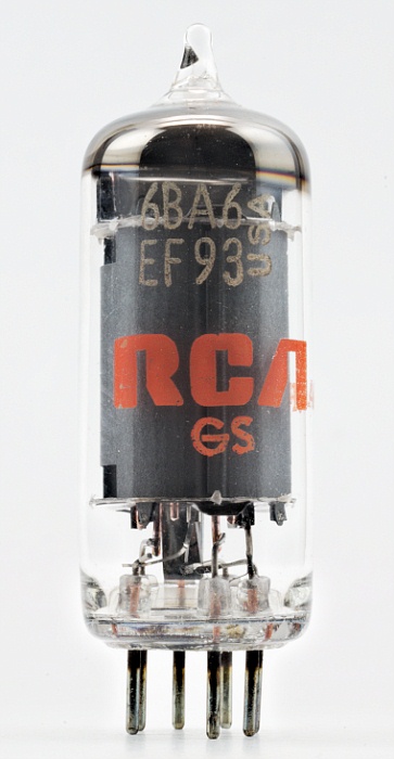 RCA 6BA6/EF93 Remote-Cutoff Pentode