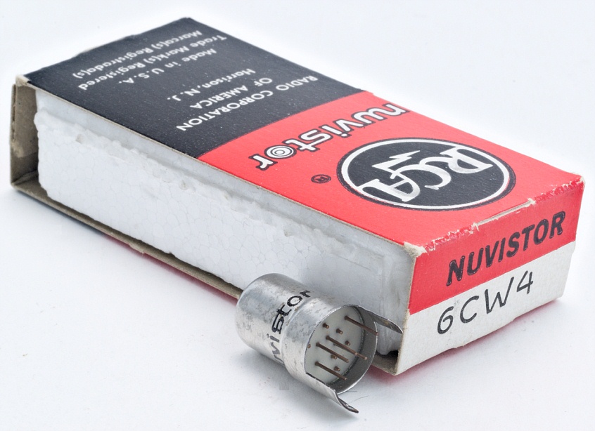 RCA 6CW4 High-Mu Triode, Nuvistor Type