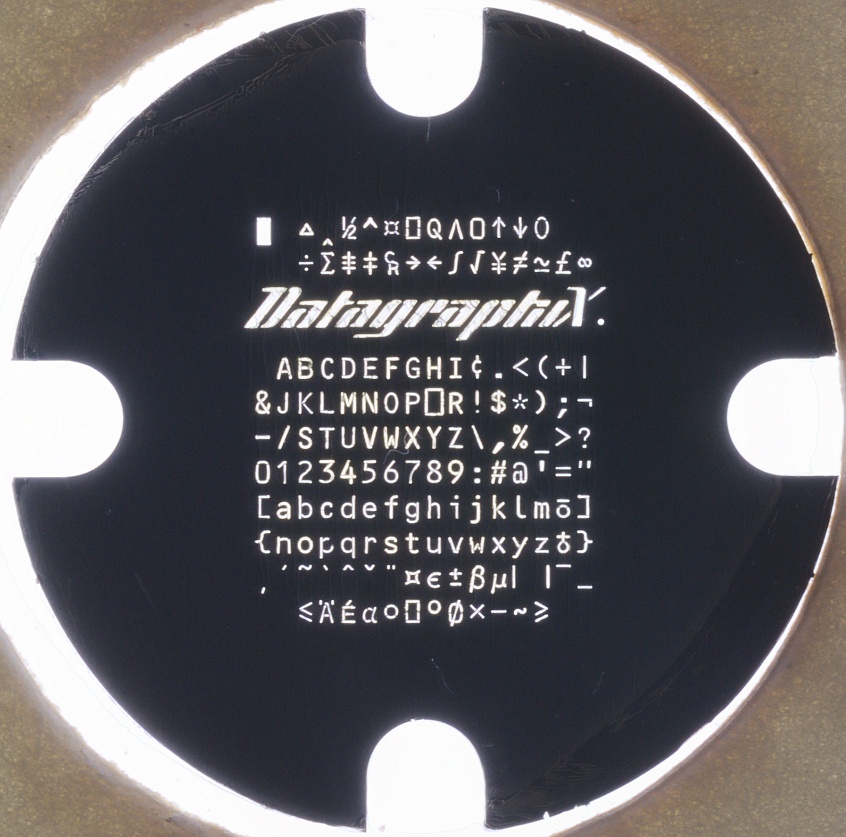 DatagraphiX Charactron Tube Matrix