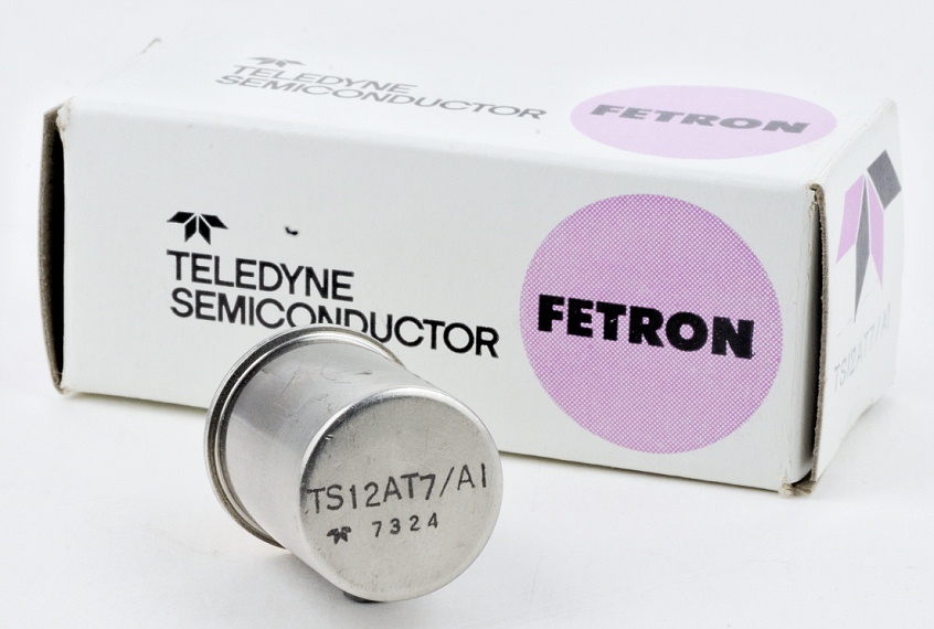 Teledyne Semiconductor Fetron TS12AT7/A1 9-pin Miniature Double Triode