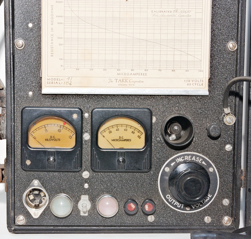 TAKK Model 41 High Voltage D-C Insulation Tester