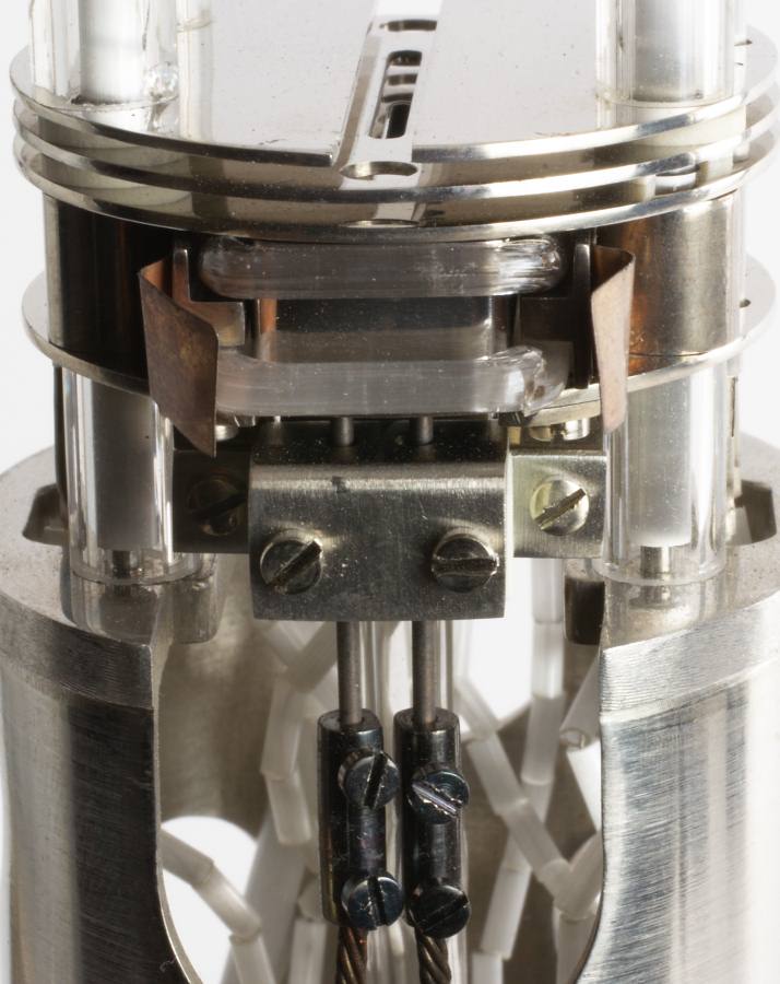 Ion source for VICKERS mass spectrometer
