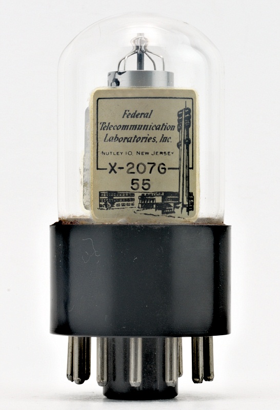 Federal Telecommunication Laboratories X-207G Experimental Tube