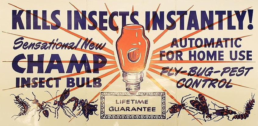 CHAMP Insect Bulb 60 W 120 V