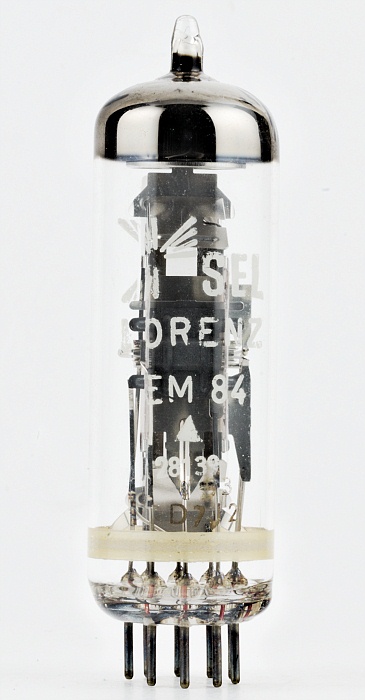 LORENZ EM84 Tuning Indicator with Triode Amplifier